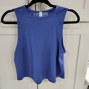 Indigo Blue Sleeveless Women's Lululemon Tank Top